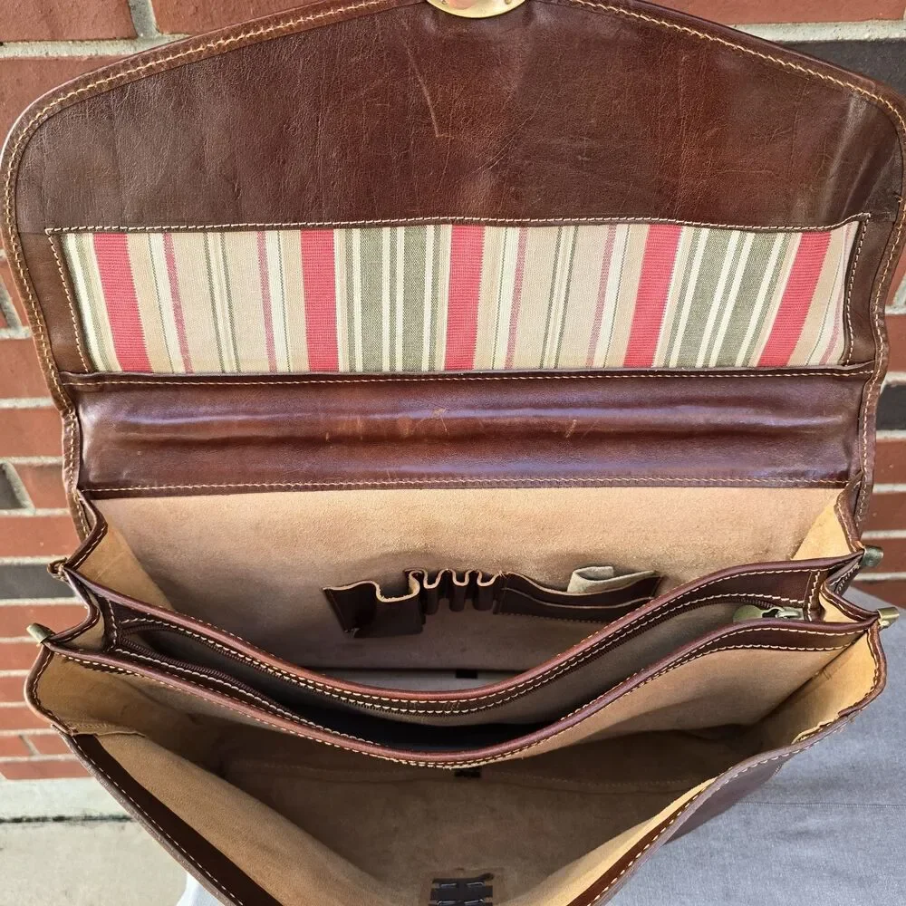 Cenzo brown leather